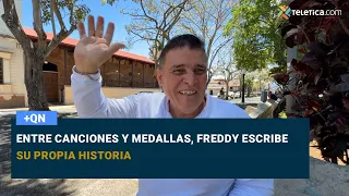 Entre canciones y medallas, Freddy escribe su propia historia