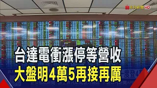 股后盤中亮燈 台股漲702點收復季線直逼4萬5 雙D人氣爆棚!DRAM雙雄爭入MSCI 面板3虎亮燈｜非凡財經新聞｜20260810