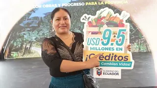 Cotopaxi, we are here with more development for the province.
