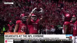 Four Cincinnati Bearcats are participating at the NFL Combine
