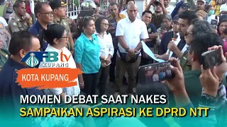 Heated Debate as Healthcare Workers Present Aspirations to the NTT Regional Parliament