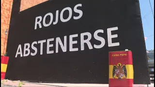 Denuncian a un bar franquista en A Coruña por exhibir lemas de la dictadura - laSexta Noticias