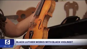 First of her kind Nashville luthier inspires historic collaboration with Black violinist