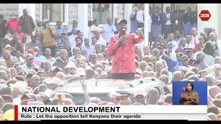 President Ruto begins his 4-day tour of the South Rift Region