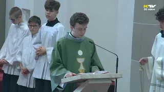 Sv. omša z Baziliky sv. Kríža 21. 6. 2026