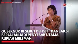 Gubernur BI Sebut Defisit Transaksi Berjalan Jadi Penyebab Utama Rupiah Melemah | IDXC UPDATE