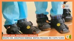 Wanafunzi zaidi ya 11,000 Mwingi magharibi wapokea viatu