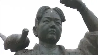 To rebuild the Momotaro statue in San Jose, USA, which was stolen, donations have been raised, ex...