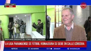Paranaense Soccer League reopens its headquarters on Córdoba Street