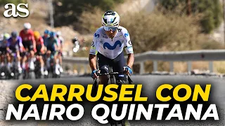 La LEYENDA NAIRO QUINTANA habla con CARRUSEL en el MUNDIAL de CICLISMO
