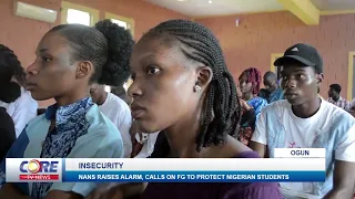 Ogun NANS Raises alarm over insecurity, calls on FG to protect Nigerian Students...!