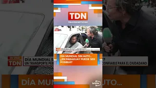 🟧Día mundial sin auto ¿En Paraguay?