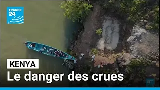 Kenya : les eaux des lacs montent, les crocodiles s'approchent des habitations • FRANCE 24