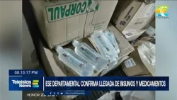 #TeleislasNews I Ese departamental confirma llegada de insumos y medicamentos.