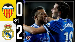 HIGHLIGHTS | Valencia 0-2 Real Madrid | LaLiga