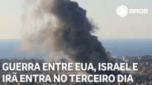 Guerra entre EUA, Israel e Irã entra no terceiro dia