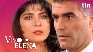 Juan Alberto se ofende con el comentario de Elena | Vivo por Elena Capítulo 11 | tlnovelas
