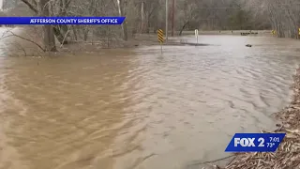 Flooding shuts down roads in Jefferson County