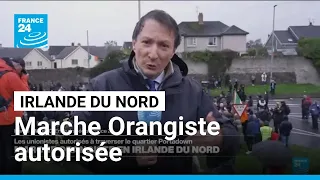 Marche Orangiste en Irlande du Nord : journée de tension en perspective • FRANCE 24