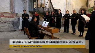 ZAHOŘANY: Kostelem Nejsvětější Trojice zněl koncert sboru Local Vocal