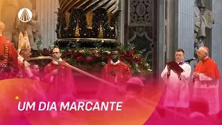 Dom Mário Recebe o Pálio das Mãos do Papa Leão XIV | Família dos Devotos