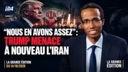 "We've had enough": Trump threatens Iran again