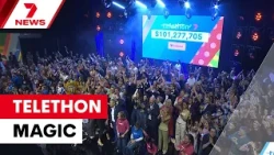 The magic of Telethon delivers a record breaker | 7NEWS