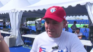 Hugo Franco, el primer cubano en competir en París