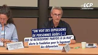 "We are seeing elderly people evicted (...) who sometimes end up on the street"