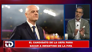 The UEFA candidate to take the FIFA presidency from Infantino.