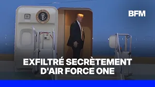 Threatened by Iran, Donald Trump secretly changed planes in July, according to US press