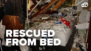 Boy rescued from bed after large tree crashes into Prince George's County home