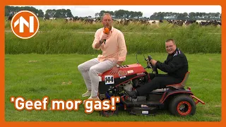 Een zitmaaier die 100 km/u kan? | Expeditie Grunnen