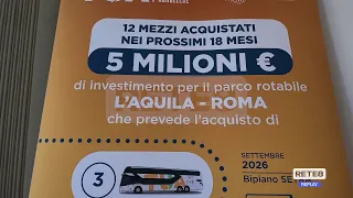 L'Aquila-Rome - 5 million from TUA to strengthen the connection