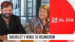 Bachelet and Boric meet: Opposition party leaders criticize the government | 24 Horas