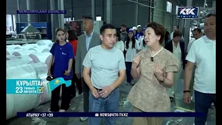 Ak Zhol Party Candidates Answer Workers' Questions in Kokshetau