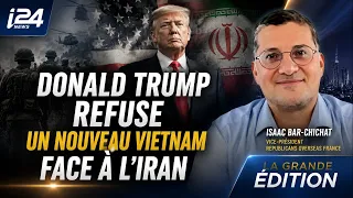 🎙️ Isaac Barchichat: "Donald Trump Refuses Another Vietnam in Iran"