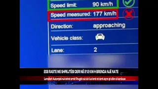 206 RASTE ME SHPEJTËSI DERI NË 212 KM/H BRENDA NJË NATE