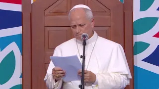 Pope Leo XIV: "No human law should make you lose the certainty of your dignity"