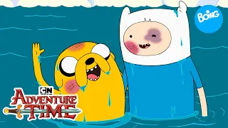 Hora de aventuras | Finn, Jake y sus ayudantes 💼 Vuelven los hombres de negocios | Boing