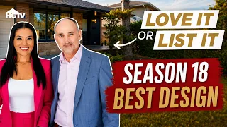 The Best LOVE IT Moments of Season 18 | Love It or List it | HGTV