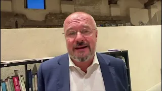 Senator Enrico Borghi in Arezzo for the Italia Viva assembly