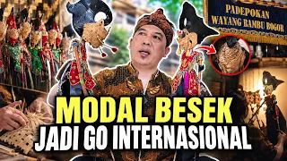 Modal Besek Jadi Wayang Bambu! Karya Ki Drajat Asal Bogor Bertahan 26 Tahun hingga Mancanegara