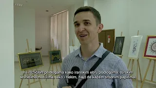 UPRILIČENA IZLOŽBA KALIGRAFSKIH RADOVA ABDULHAKA HADŽIMEJLIĆA