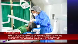 Over 4,500 people in Mao receive free services during the “More Health and Well-being” initiative