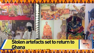 Stolen artefacts set to return to Ghana