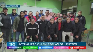 Soccer Rules Update Workshop Held in San Vicente
