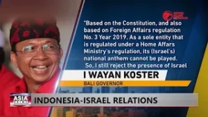 Indonesia-Israel Relations & Indonesia's 'Maundy' Thursday Celebrations