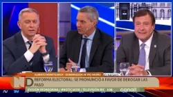 Governor Alberto Weretilneck appeared on the TN program "A Dos Voces"