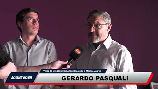 Marcos Juárez: Gregorio Hernández Maqueda visited the city. More details